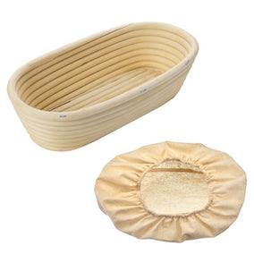 Westmark proofing basket with cover, oval, small