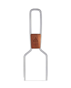 Triangle cheese slicer, plum wood