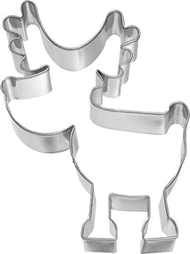 Cookie cutter reindeer 9 cm