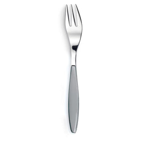 Guzzini dessert fork, light grey