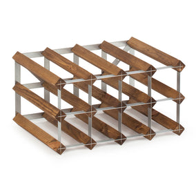 Traditional Wine Rack Co. self-assembly kit for 12 bottles