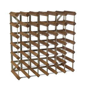 Traditional Wine Rack Co. self-assembly kit for 42 bottles