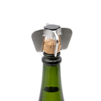 Bøj champagne opener, chrome