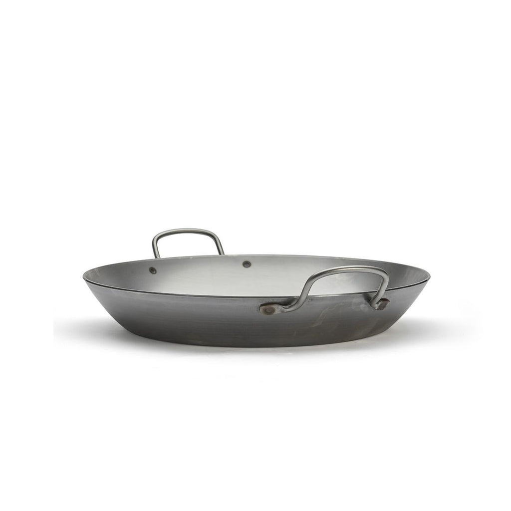 De Buyer Carbone Plus hiiliteräspannu, 2 kahvaa