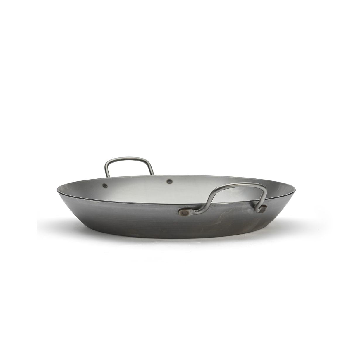 De Buyer Carbone Plus hiiliteräspannu, 2 kahvaa