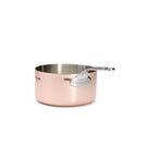 De Buyer Prima Matera copper saucepan for induction, steel handle