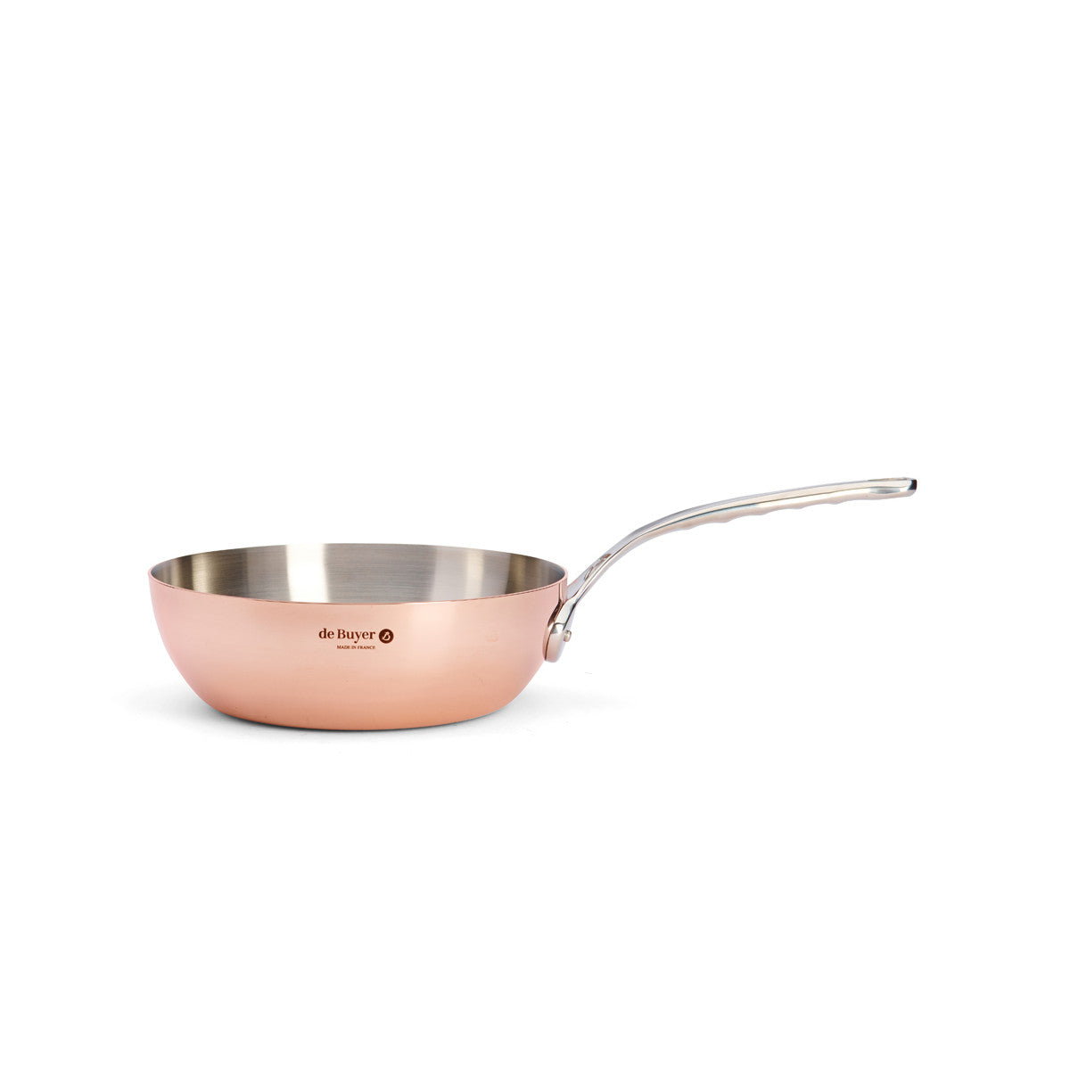 De Buyer Prima Matera rounded sauteuse for induction
