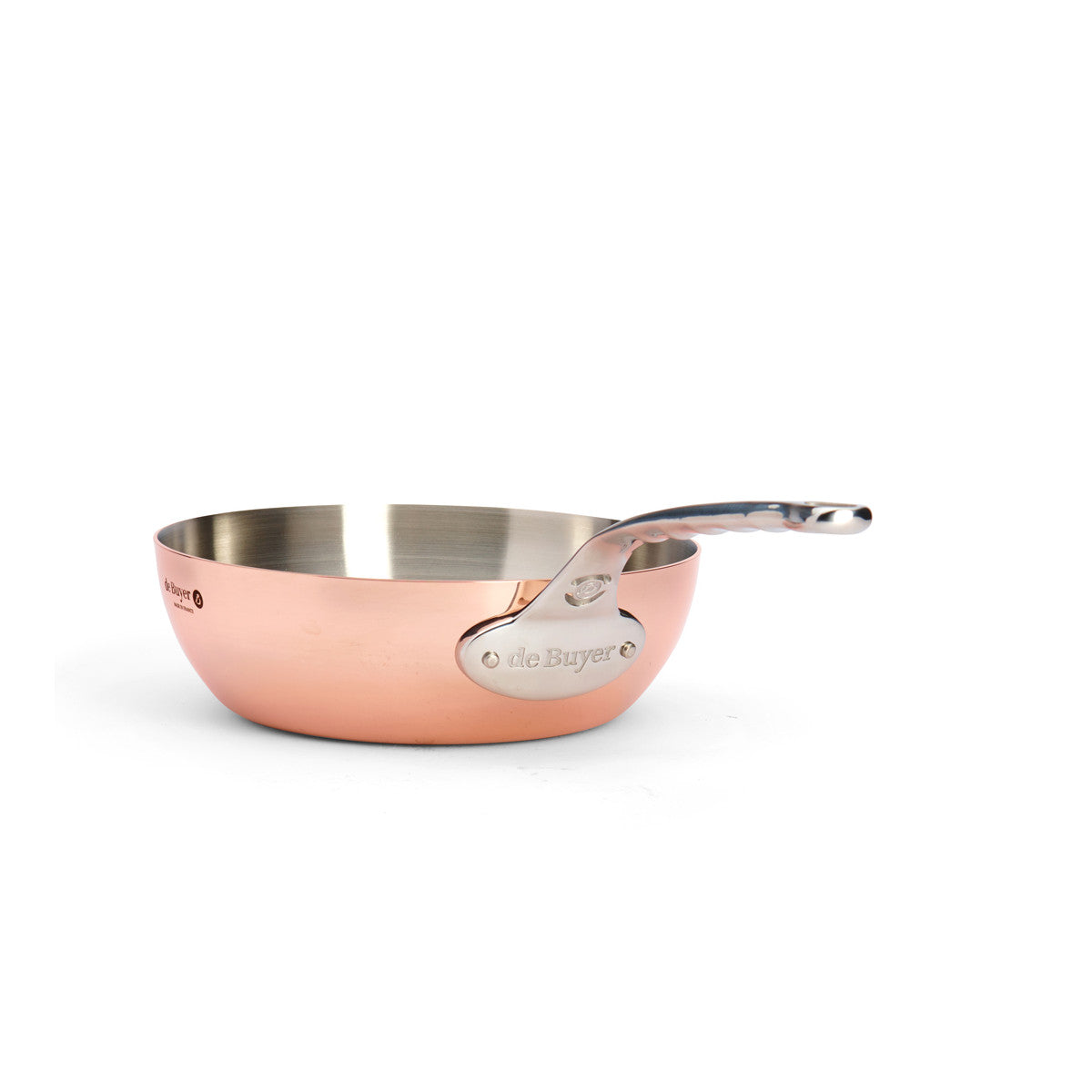 De Buyer Prima Matera rounded sauteuse for induction