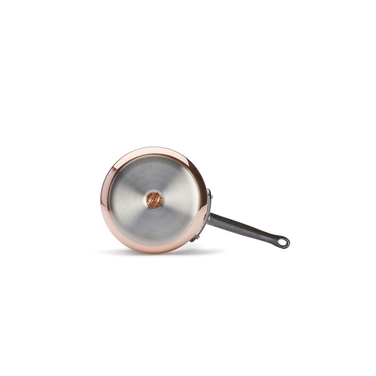 De Buyer Prima Matera copper saucepan for induction, cast-iron handle