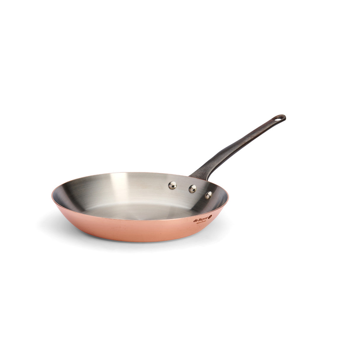 De Buyer Prima Matera Tradition copper frying pan for induction