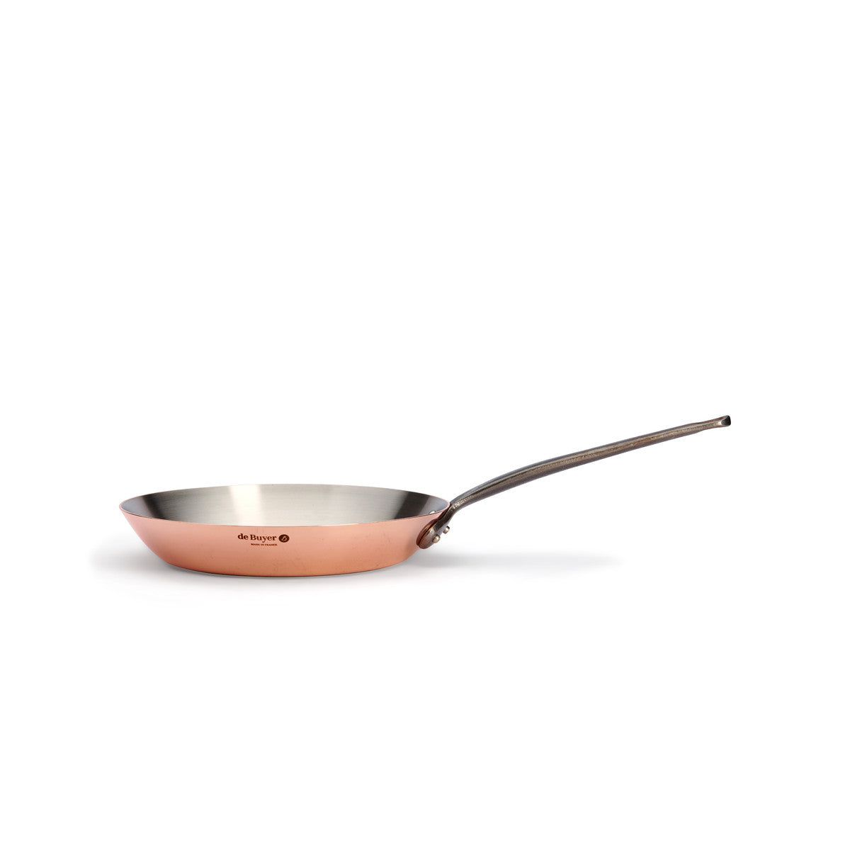 De Buyer Prima Matera Tradition copper frying pan for induction