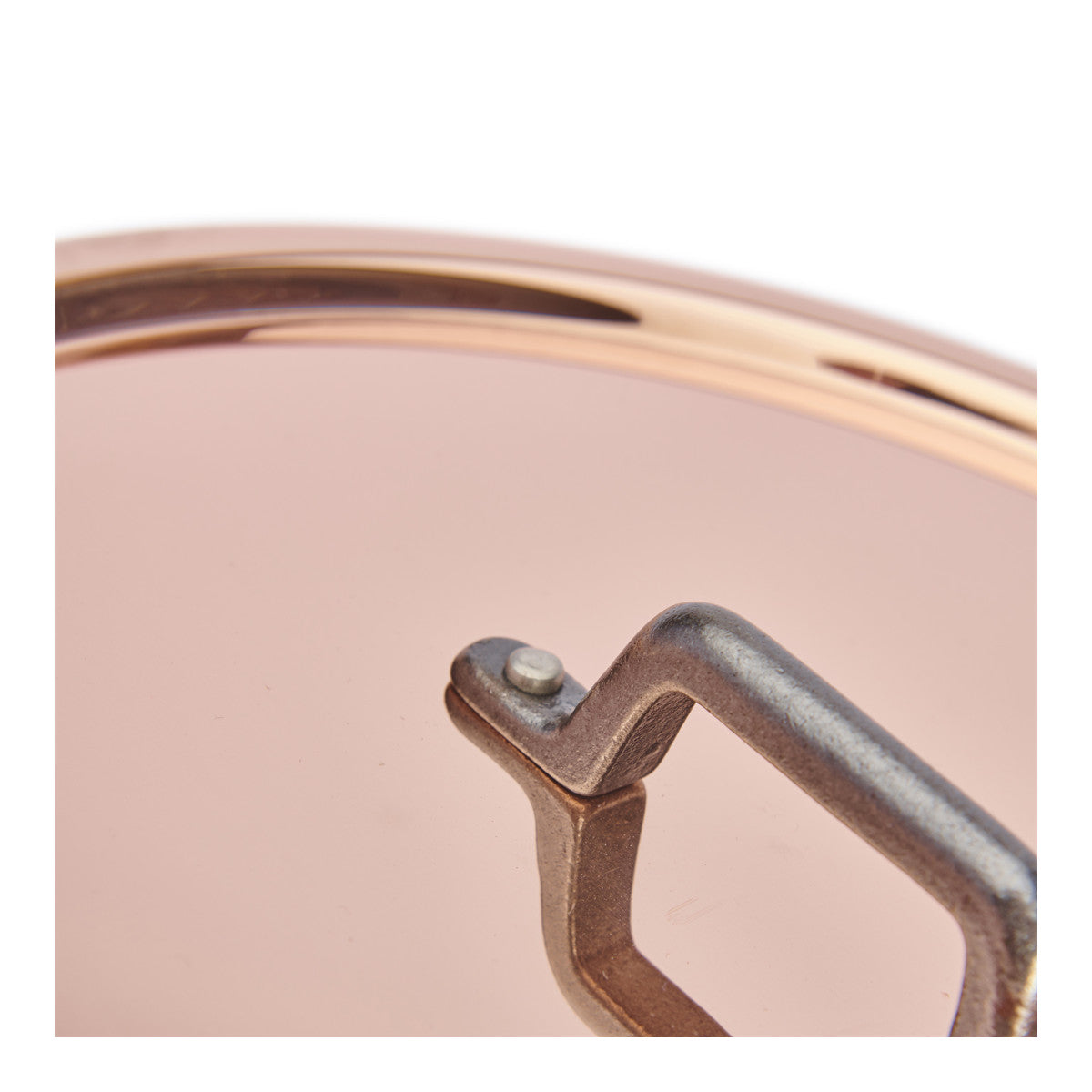 De Buyer Inocuivre copper lid, cast-iron handle