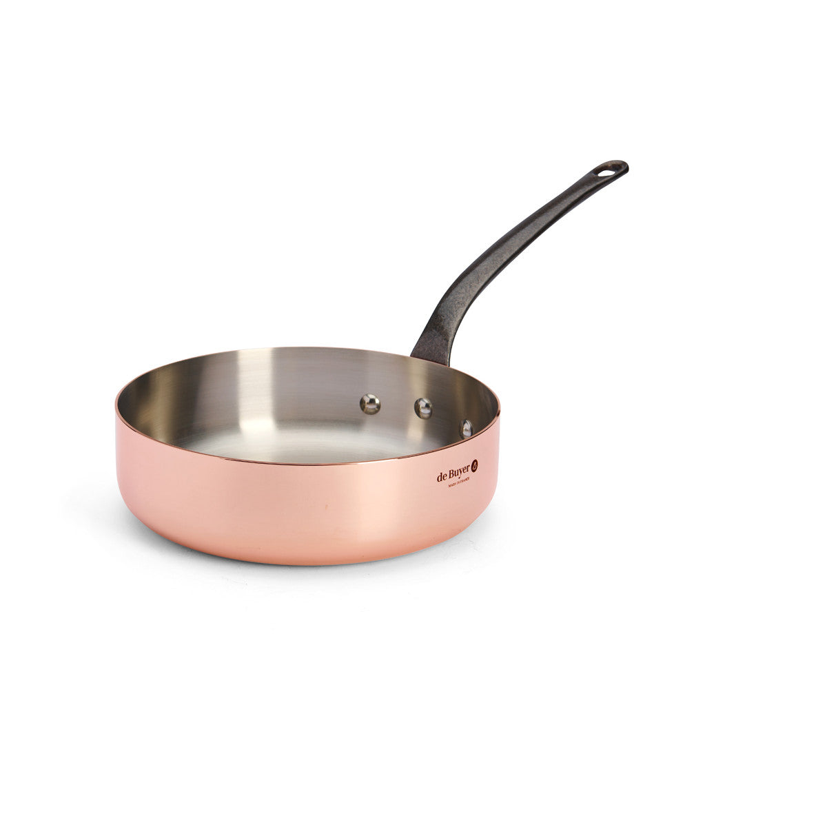 De Buyer Prima Matera Tradition straight sauteuse for induction, 24 cm