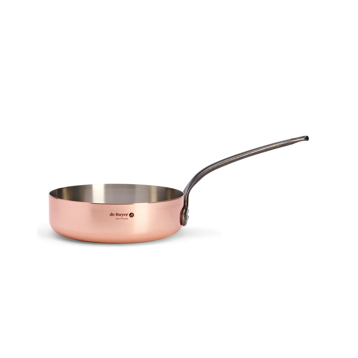 De Buyer Prima Matera Tradition straight sauteuse for induction, 24 cm