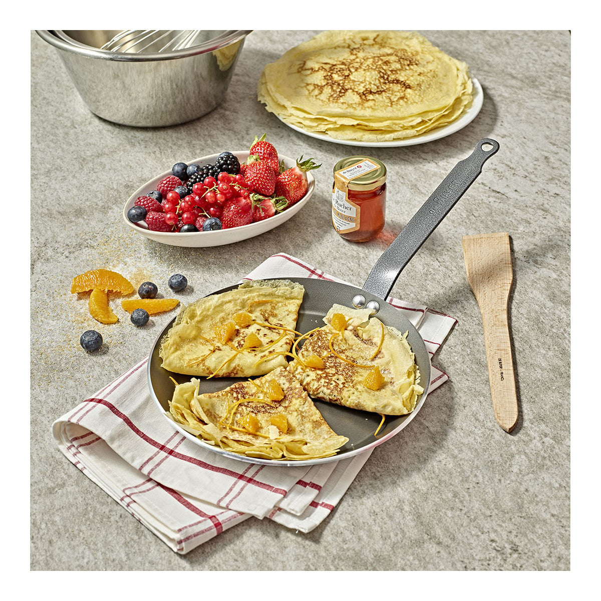 De Buyer non-stick crêpe pan Resto Induction, 26 cm