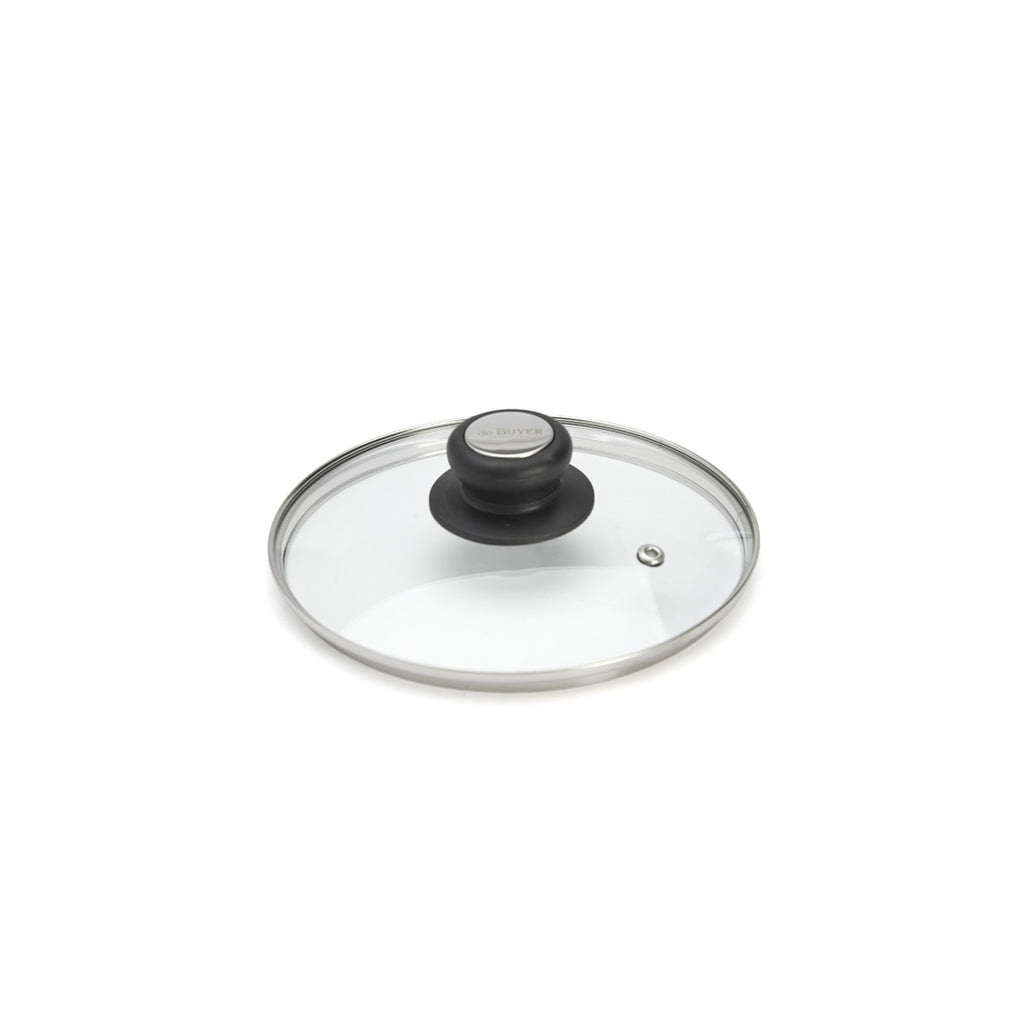 De Buyer glass lid with bakelite knob new