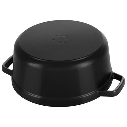 Staub stewpot, round 26 cm, 5,25 l, black