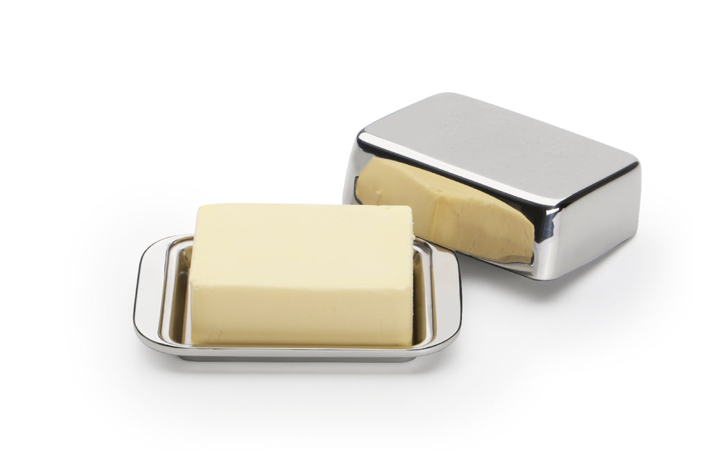 Weis butter dish, double walled