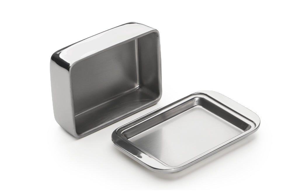 Weis butter dish, double walled