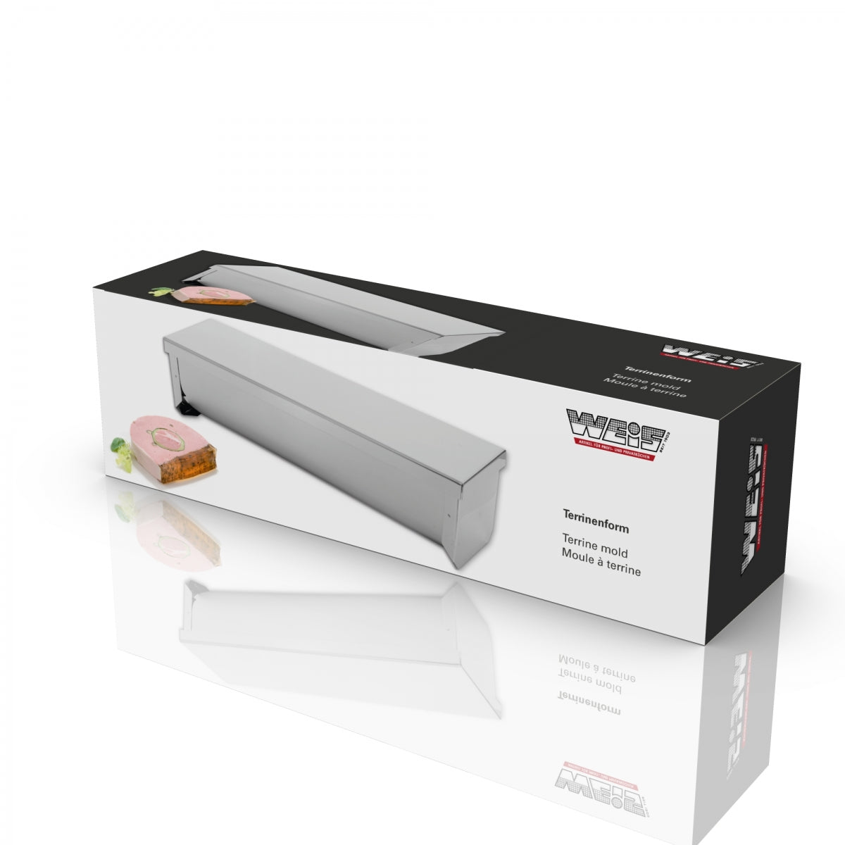 Weis patéform med lock