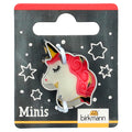 Utstickare enhörning, mini 3 cm