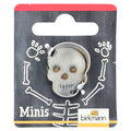 Utstickare döskalle, mini 2,5 cm