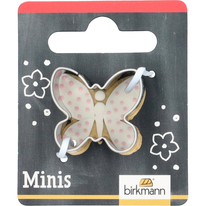 Utstickare fjäril, mini 2,6 cm