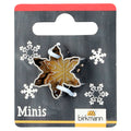 Utstickare snöflinga, mini 2,8 cm