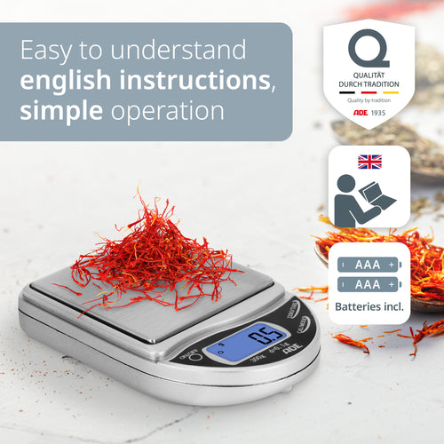 Ade digital pocket scale