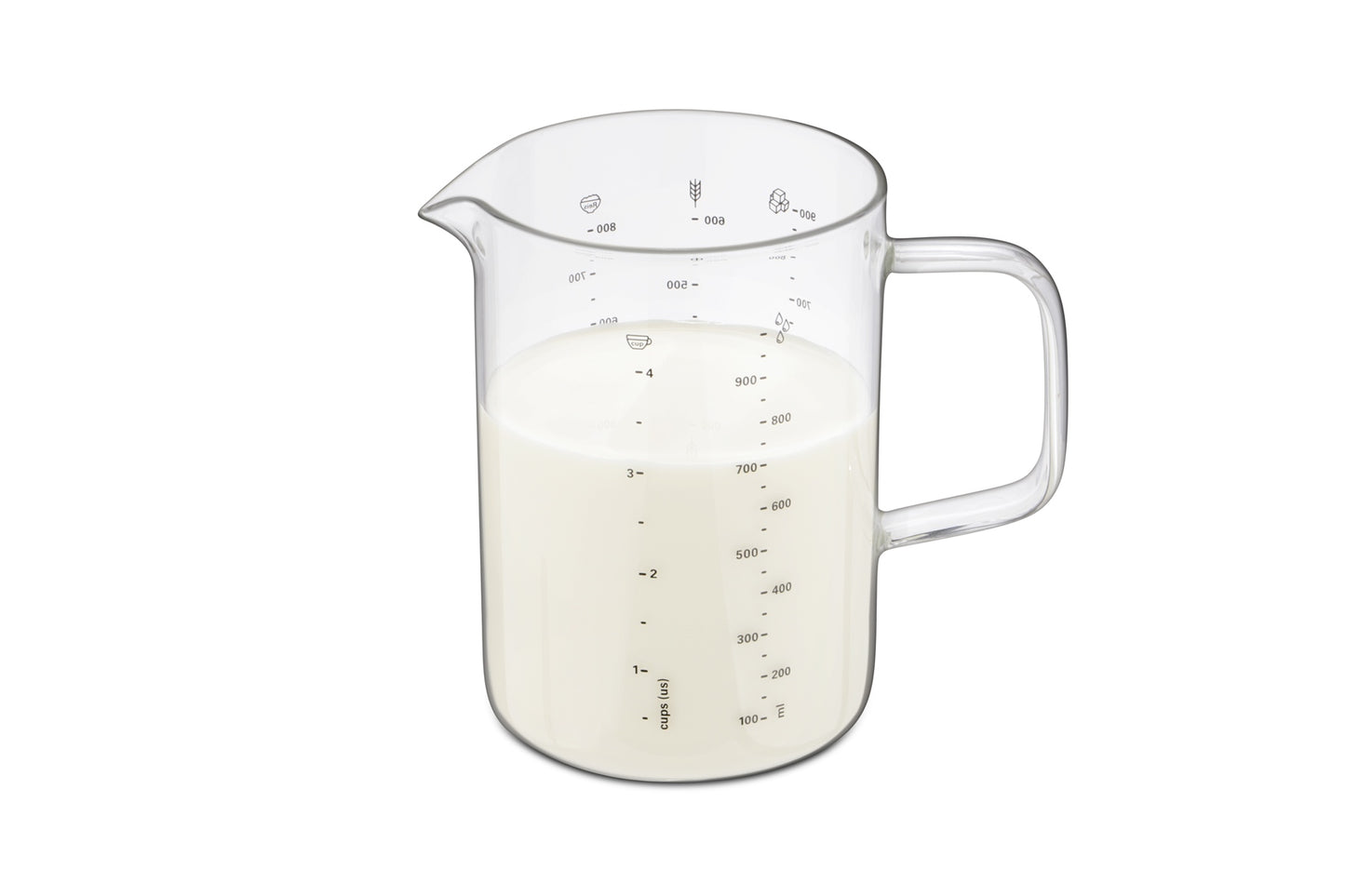 Weis measuring jug, glass