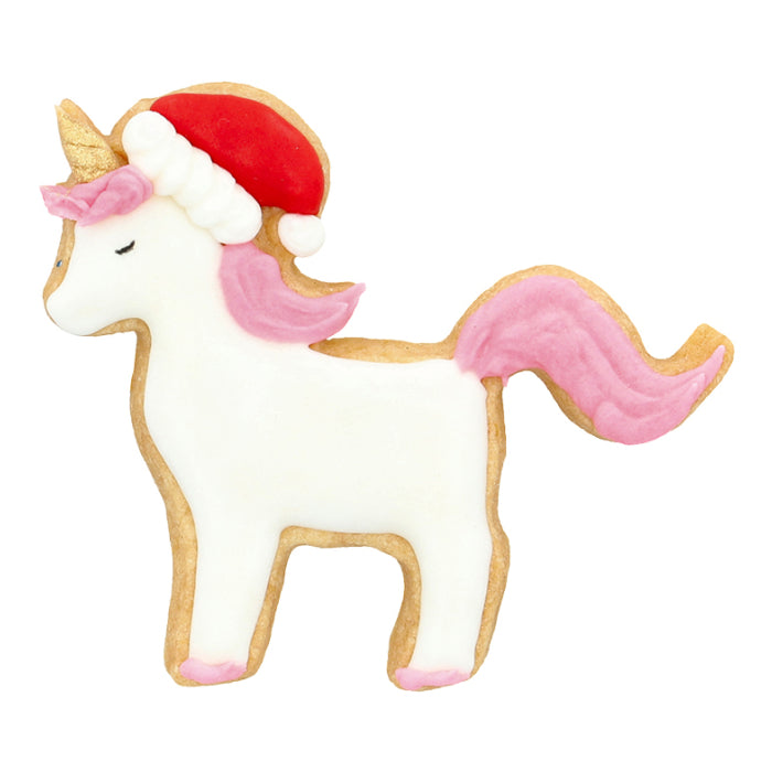 Cookie cutter Christmas unicorn 7 cm