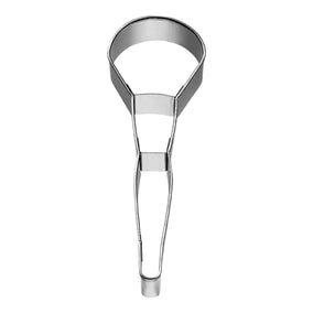 Cookie cutter make-up brush