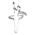 Cookie cutter ballerina 12,5 cm