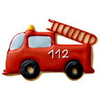 Cookie fire engine 9 cm