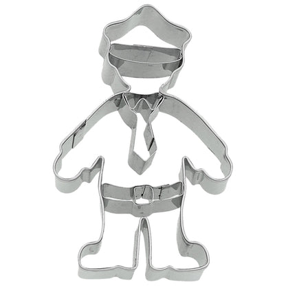 Cookie cutter policeman 8 cm