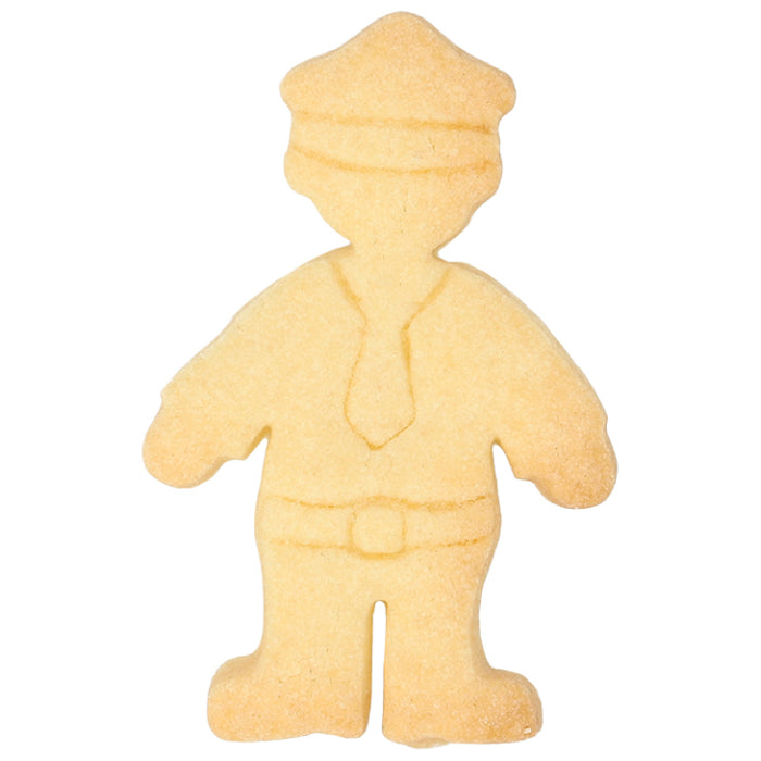 Cookie cutter policeman 8 cm