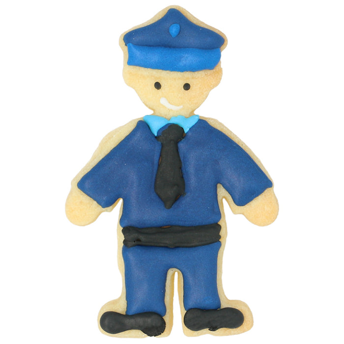 Cookie cutter policeman 8 cm