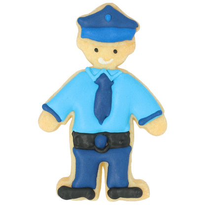 Cookie cutter policeman 8 cm