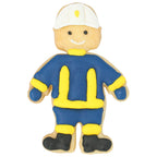 Utstickare brandman 8 cm