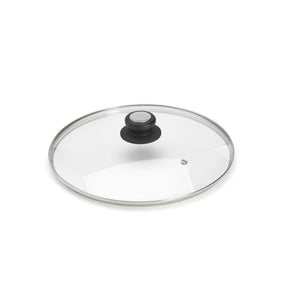 De Buyer glass lid with bakelite knob