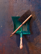Redecker dustpan, green