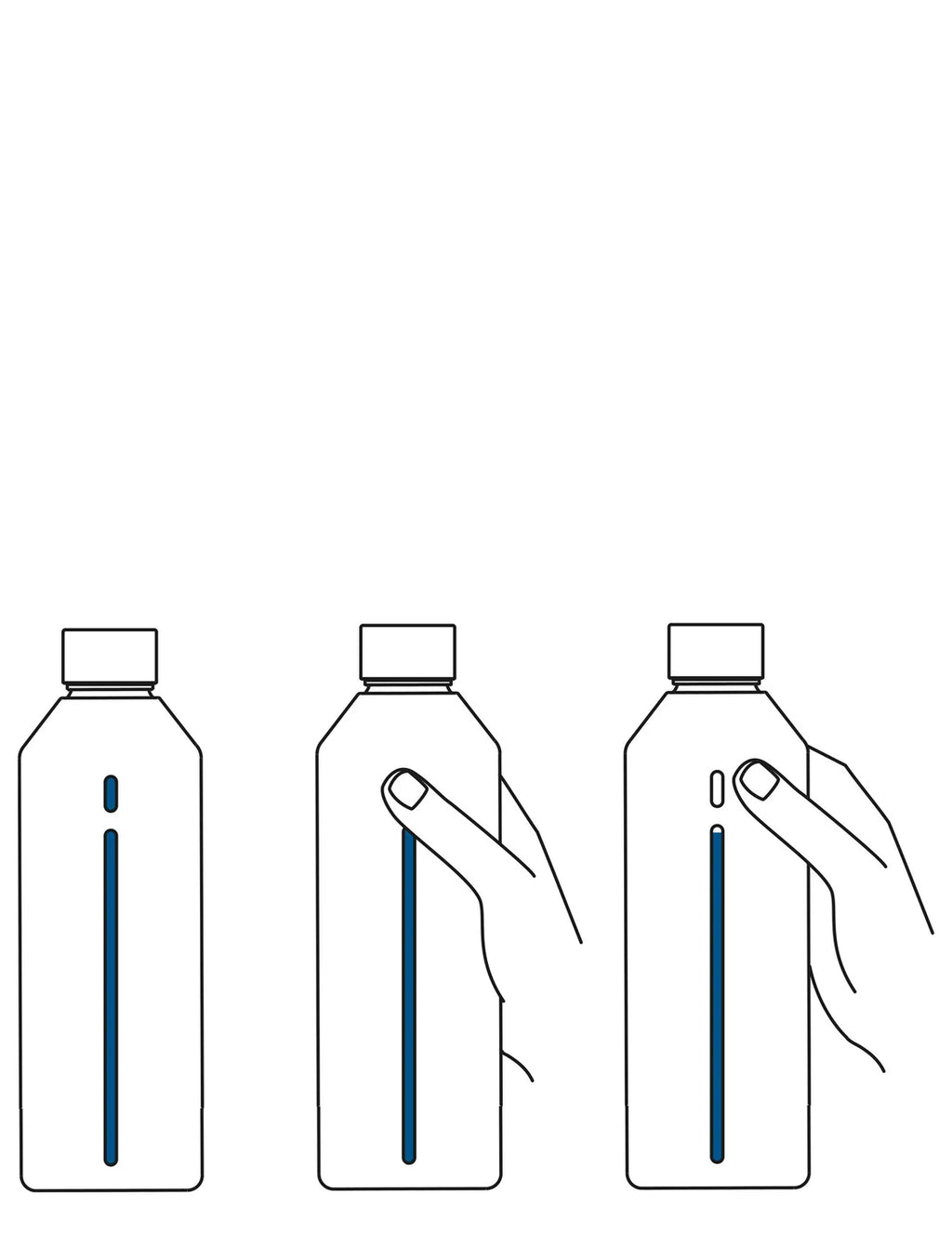 Stelton Brus hiilihappopullo, 1,15 l, ruostumatonta terästä