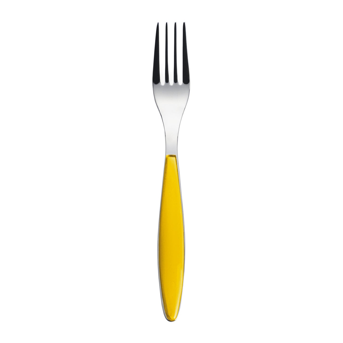 Guzzini fork, yellow