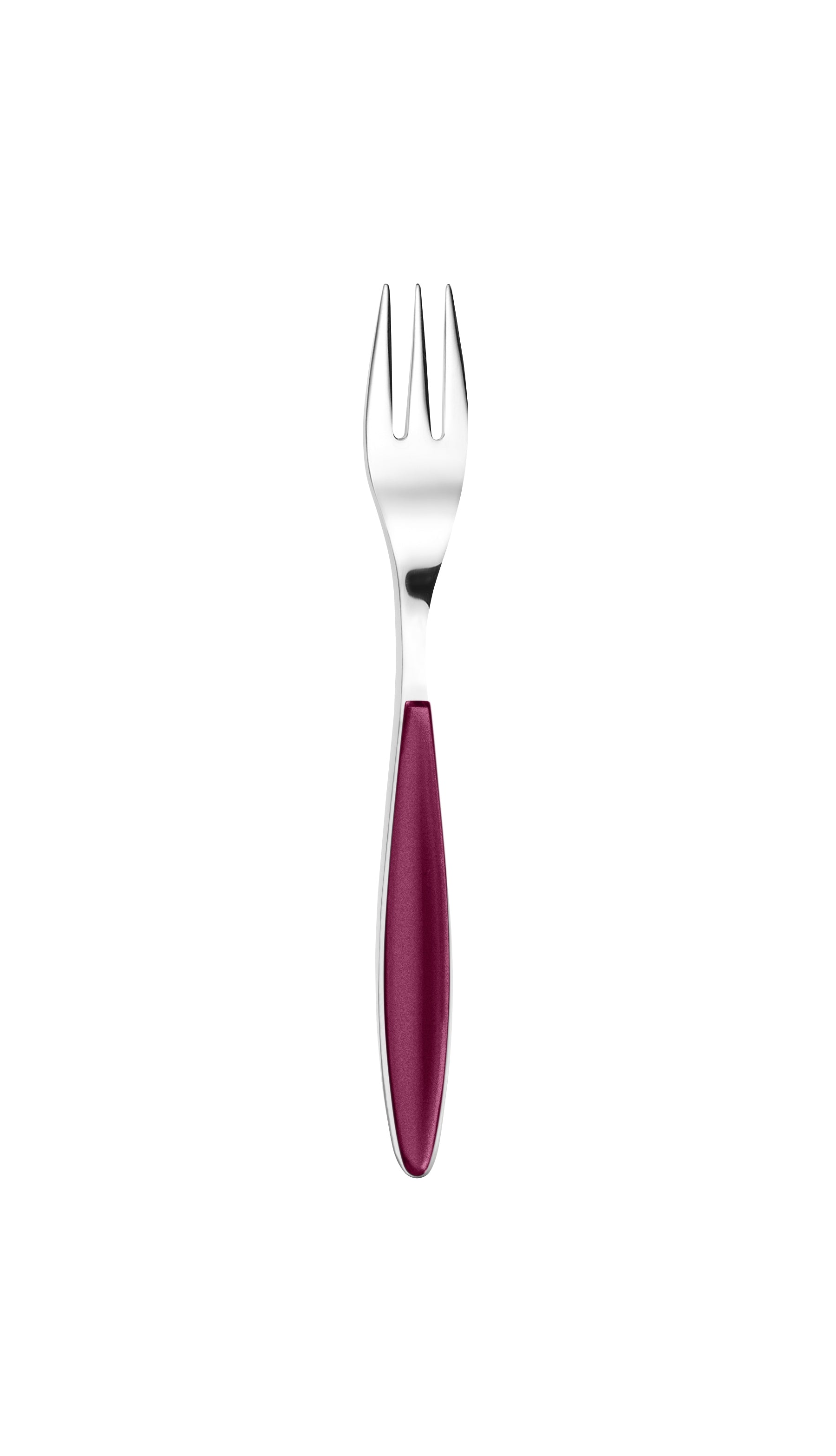 Guzzini dessert fork, amethyst