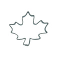 Cookie cutter maple leaf 4,7 cm