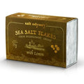 Salt flakes with lemon