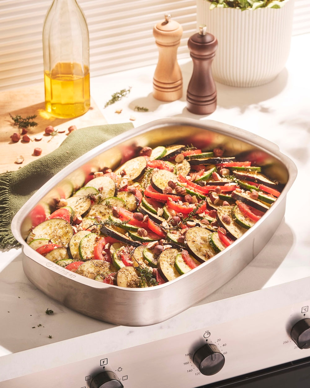 De Buyer ugnsform, rostfritt stål