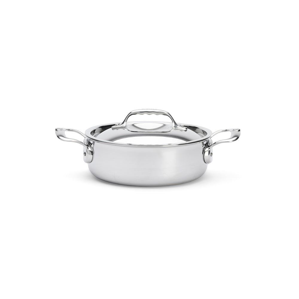 De Buyer Affinity 2.0 paistokasari, kaksi kahvaa ja kansi