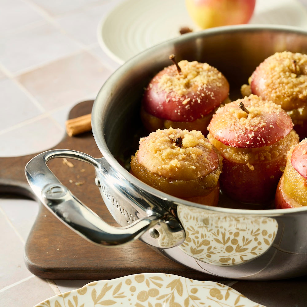 De Buyer Affinity 2.0 sauteuse, två handtag och lock