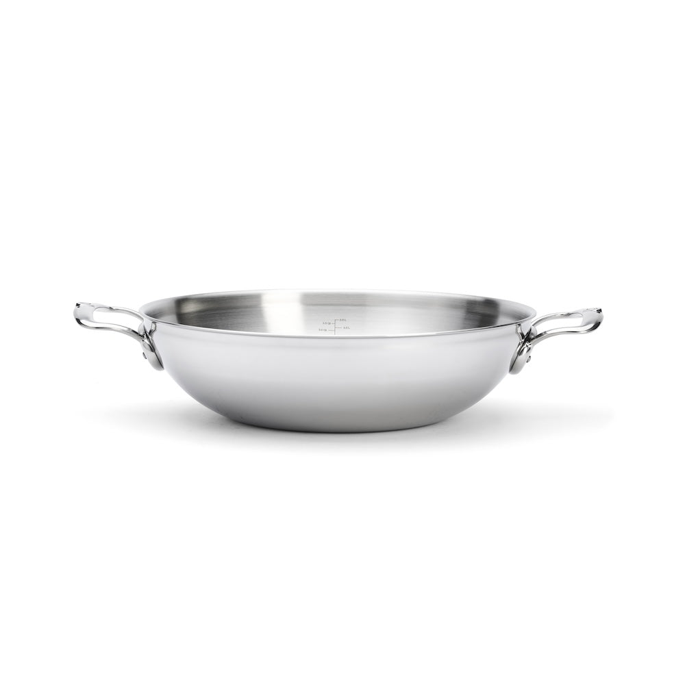 De Buyer stainless-steel wok 32 cm, Affinity